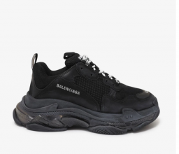 Balenciaga Triple S Clear Sole Black