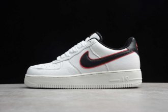 2019 Air Force 1 Low White / Black / Red - CJ6105-101