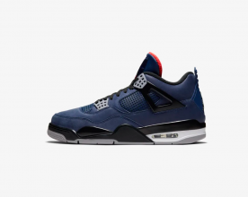 Nike Air Jordan 4 IV Retro Winterized Loyal Blue Black Red AJ4