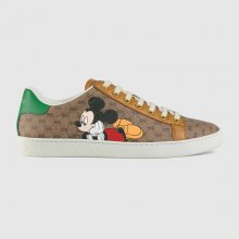 Gucci Ace Beige GG Supreme Printed Disney