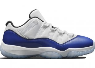 Jordan 11 Retro Low White Concord (W) Best Quality