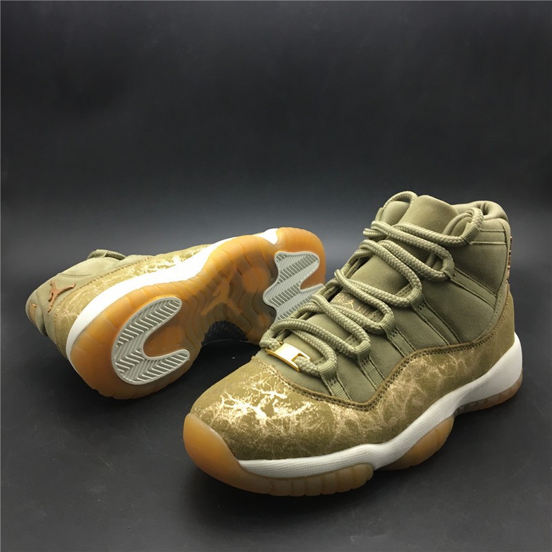 jordan 11 olive lux mens